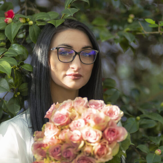 Portrait  Girl London Spring