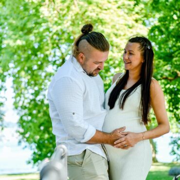 A Blissful Picnic for the Expecting Couple