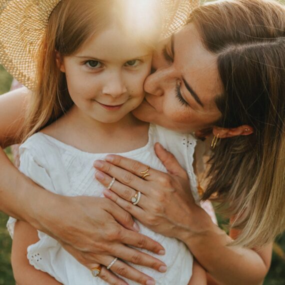 Nature's therapy Quality time with Mom and daughter