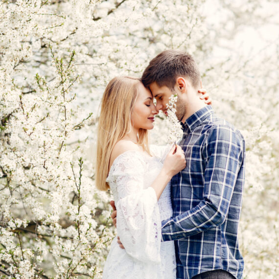 Summer Bliss: A Beautiful Couple Embracing the Season