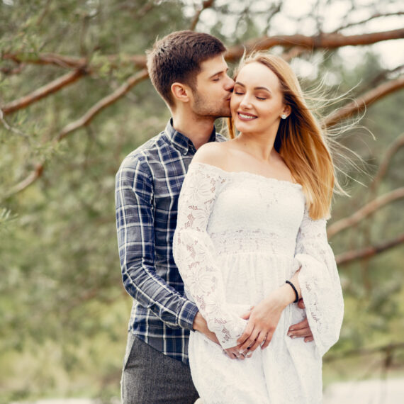 Summer Bliss: A Beautiful Couple Embracing the Season