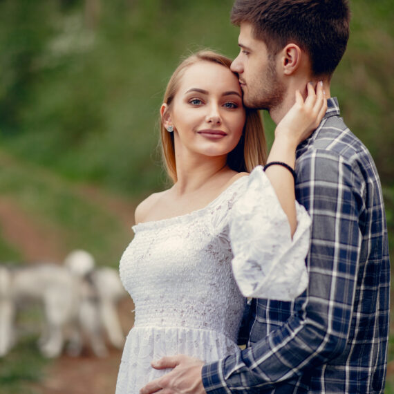 Summer Bliss: A Beautiful Couple Embracing the Season