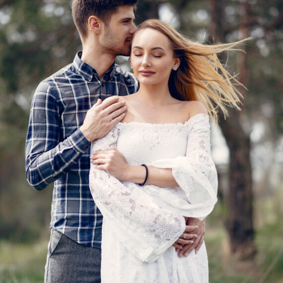 Summer Bliss: A Beautiful Couple Embracing the Season