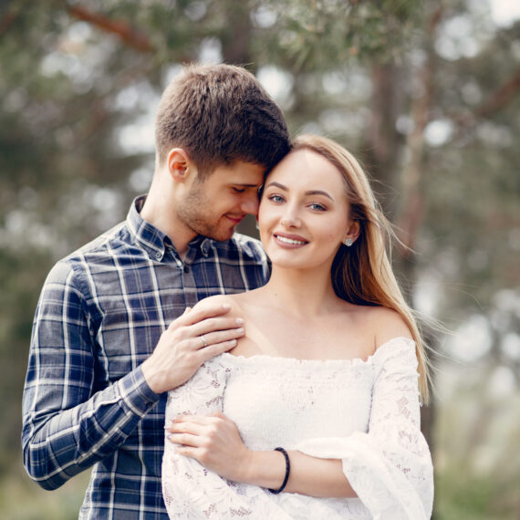 Summer Bliss: A Beautiful Couple Embracing the Season